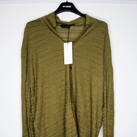 BNWT SS20 ROBERTO COLLINA POLO COLLAR CARDIGAN 54 - Picture 2 of 8